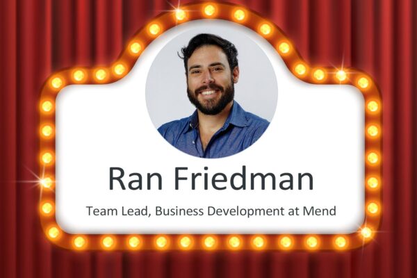 Ran Friedman - Team Lead, Business Development at Mend